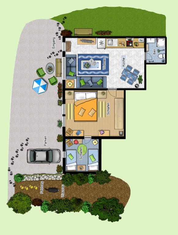 Kaept'N Boeff Appartement Vadersdorf Kamer foto